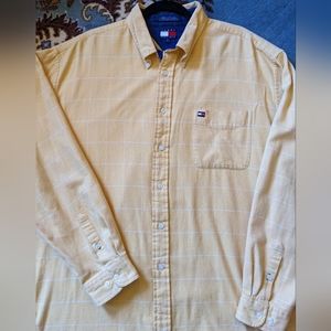 90s Tommy Hilfiger Twill Flannel Shirt